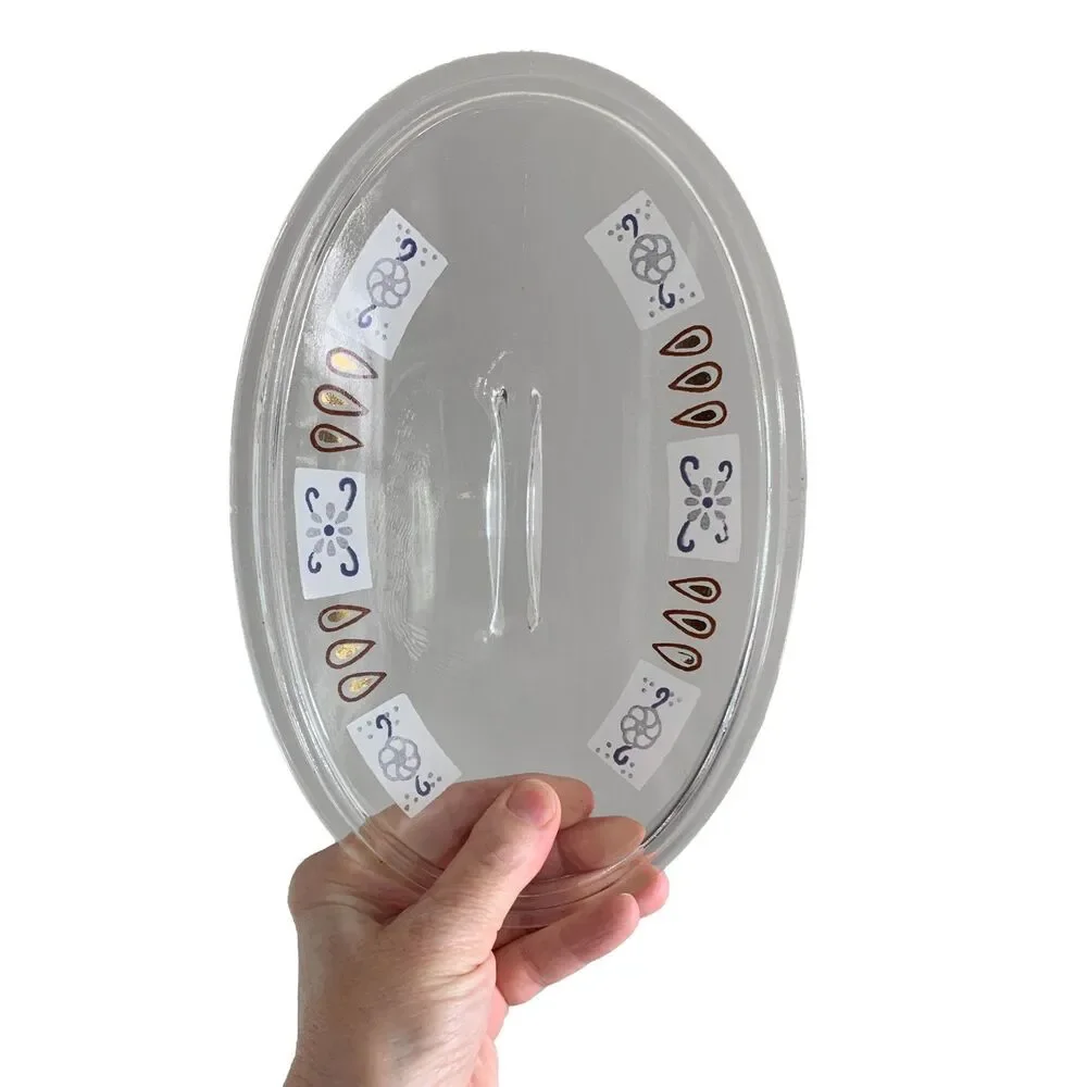 Glasbake vintage oval